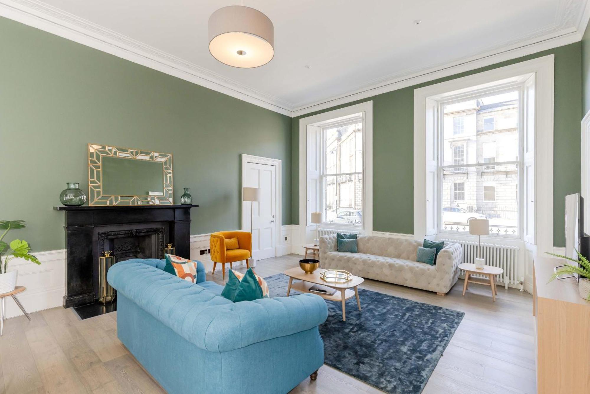 Dragon Suites - Alina Suite - 1 Bed City Centre Luxury Apartment Edinburg Exteriör bild